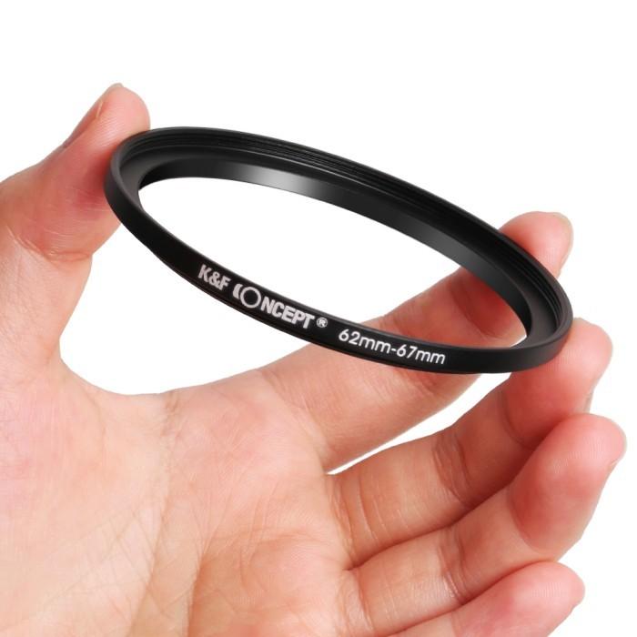 KNF Concept 18in1 Lens Filter Adapter 9 Step Up Ring 9 Step Down K&F · 5
