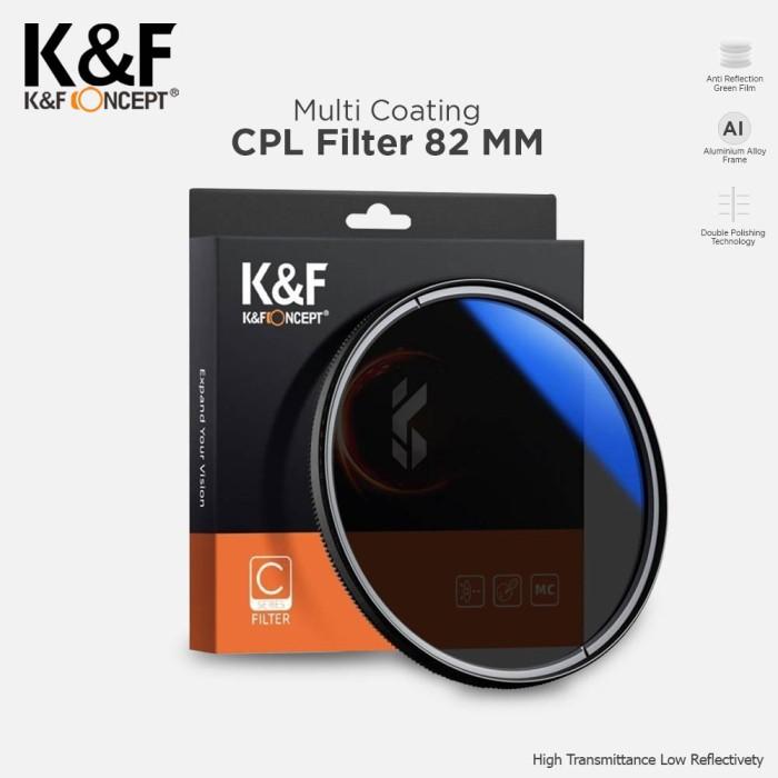 KNF Concept 82mm Filter MC CPL Filter Multi Coating K&F Concept K&F · 2