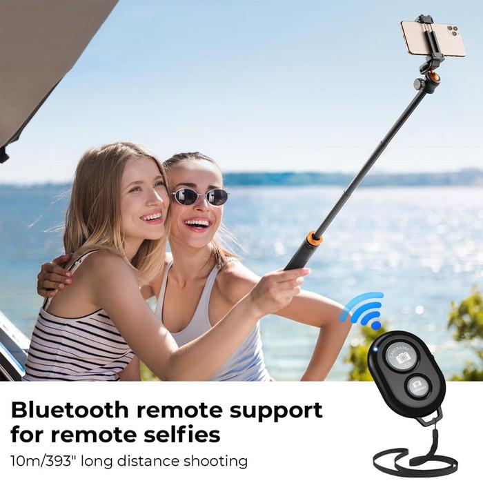 KNF Concept MS08 Tripod Mini Selfie Stick + Remote for Camera & HP Old MS04 · 5