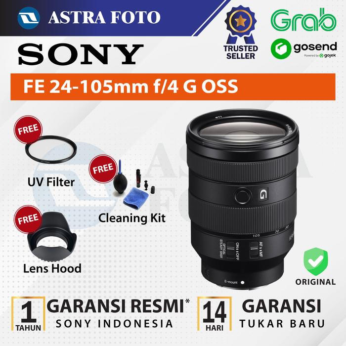 Sony Sony Lens FE 24-105mm f/4 G OSS - SEL24105G - Lensa Full Frame