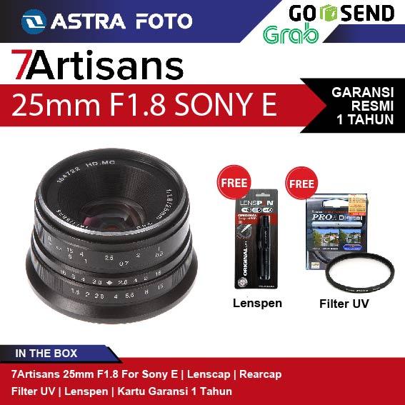 7ARTISANS LENS 25mm F/1.8 FOR SONY LENSA E MOUNT · 2