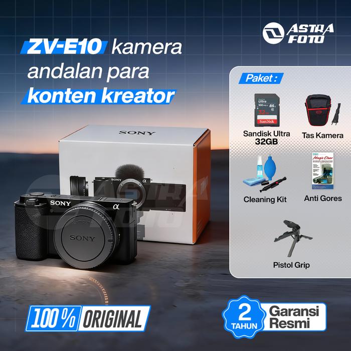 Sony Alpha ZV-E10 Body Only Mirrorless Camera - ZVE10 / ZV E10 - UNIT ONLY · 2