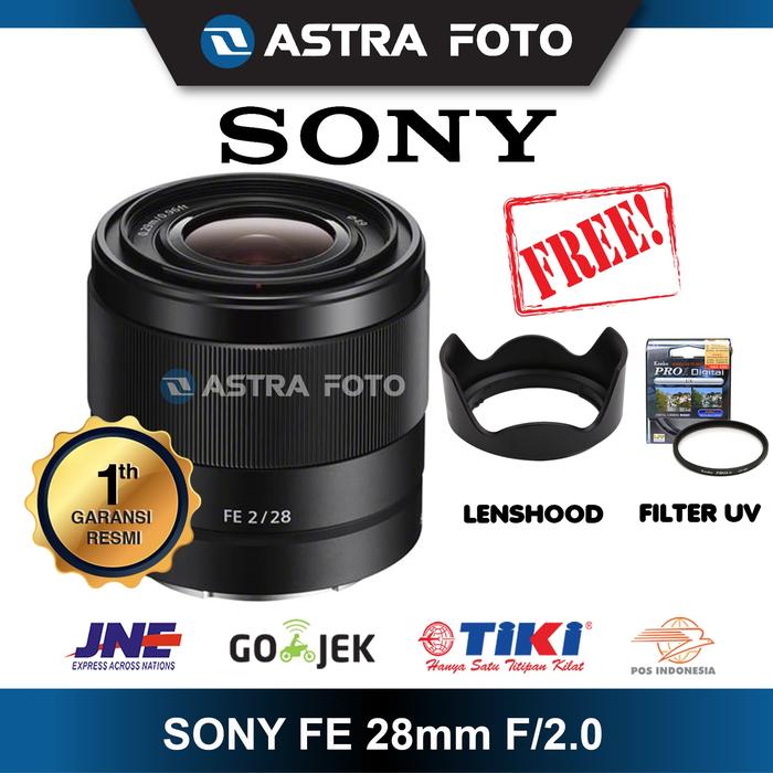 SONY FE 28mm F/2.0 / SONY 28mm F2 LENS FULL FRAME LENSA SONY · 3