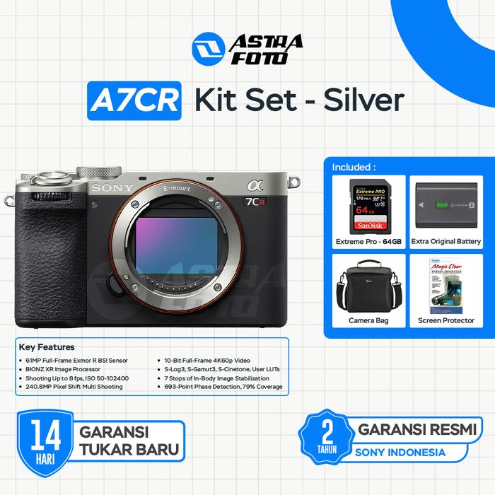 Sony Alpha A7CR Sony A7C R Sony A7CR Mirrorless Camera Body Only - Standard · 5