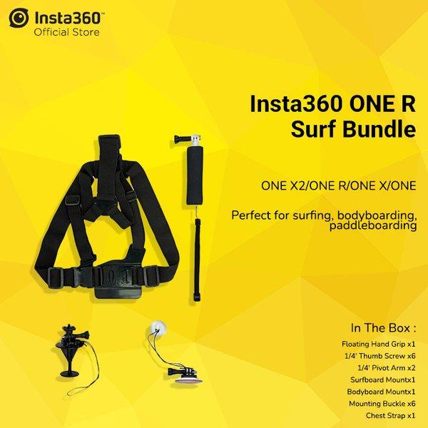 INSTA360 Surf Bundle - Insta 360 One R X X2 GO GO2 - Surfing Kit · 2