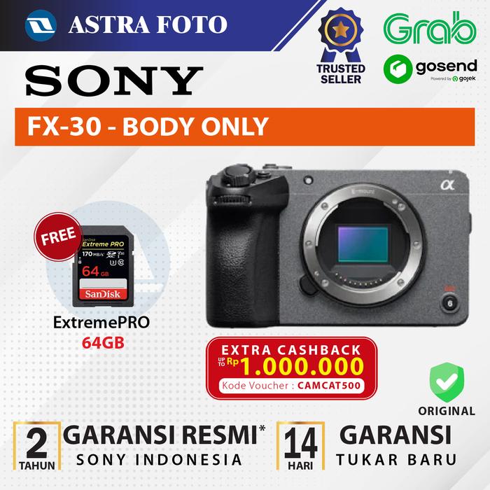 Sony Sony FX30 FX-30 Sony F X30 Digital Cinema Camera - Sony FX30 - Standard