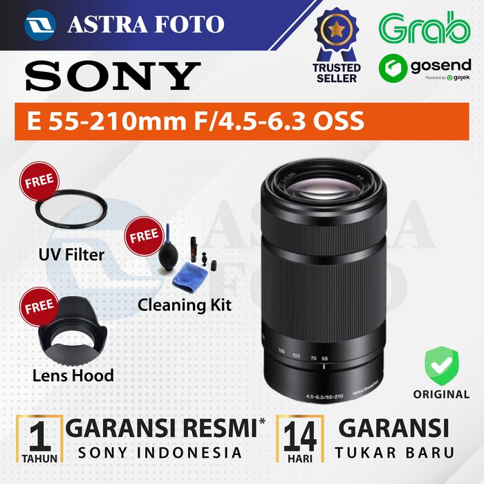 Sony SONY LENS SEL E 55-210mm F/4.5-6.3 OSS LENSA GARANSI RESMI