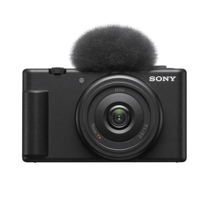Sony ZV-1F Vlogging Camera Sony ZV1F Sony ZV1 F Sony Z V1F RESMI - Black, STANDARD · 3