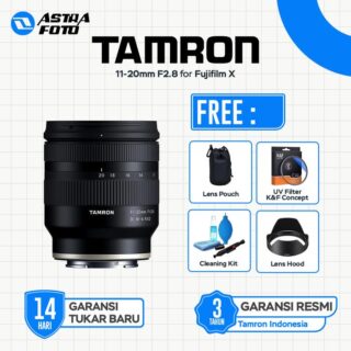 Tamron 11-20mm f2.8 for Fujifilm X Di III-A RXD 11-20 f/2.8 Fuji RESMI - Standard