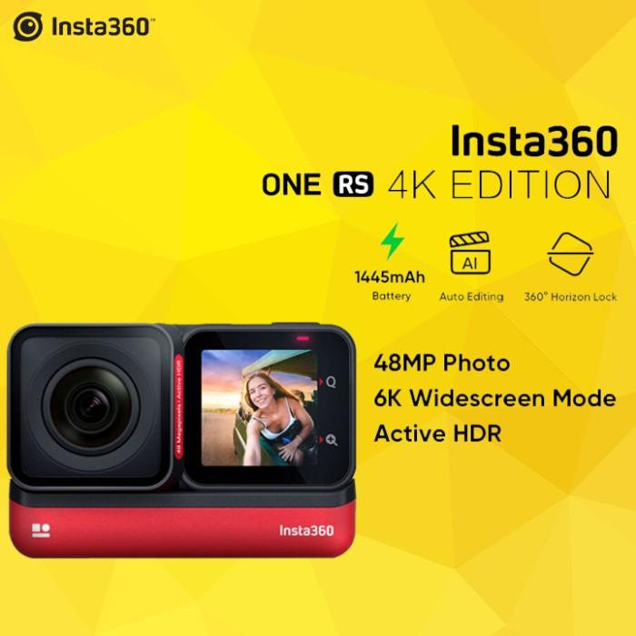 Insta360 ONE RS 4K Edition Action Cam - Camera Action Insta360 RS 4K · 3