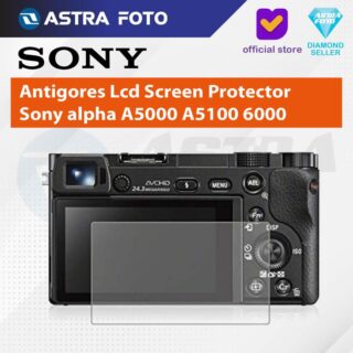 Antigores Lcd Screen Protector Sony alpha A5000 A5100 6000