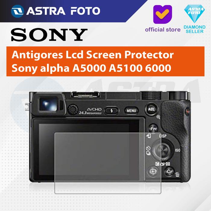 Antigores Lcd Screen Protector Sony alpha A5000 A5100 6000