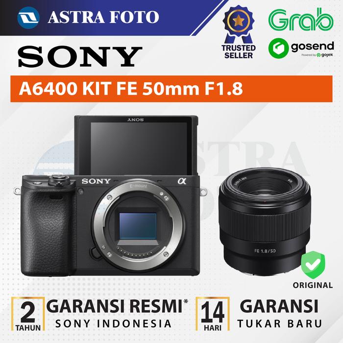 Sony Sony Alpha A6400 / Sony A6400 Body Only Kit FE 50mm F1.8
