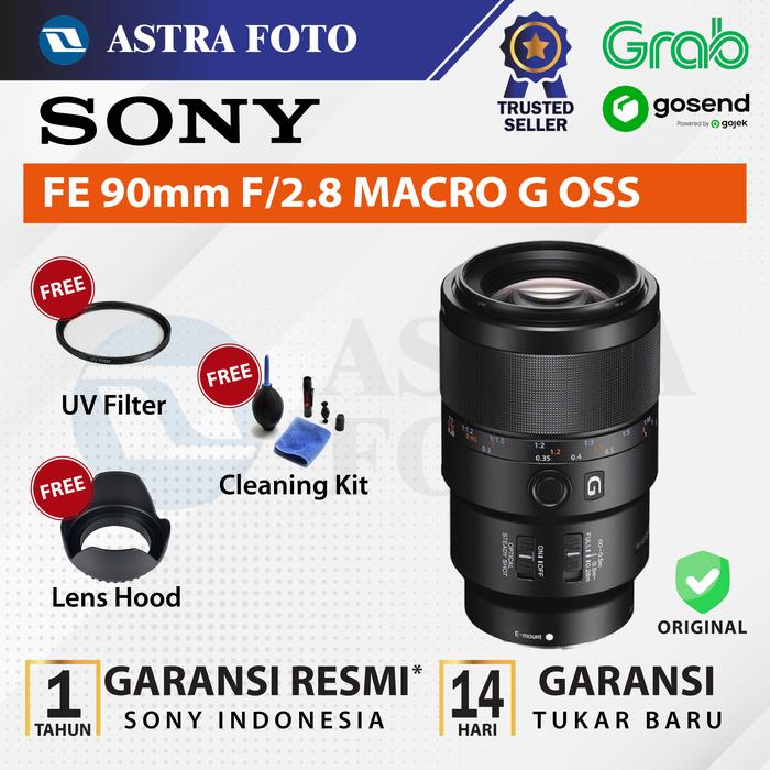 Sony SONY FE 90mm F/2.8 MACRO G OSS LENSA FULL FRAME GARANSI RESMI