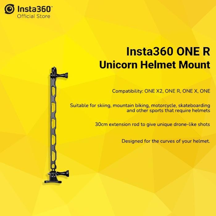 Insta360 Unicorn Helmet Mount for Insta 360 One X2 One R One X · 4