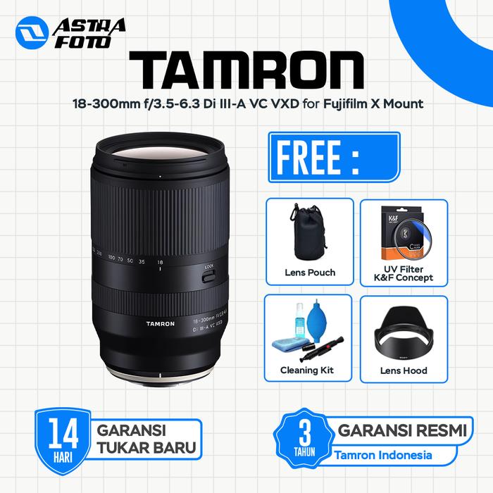 Tamron Tamron 18-300mm f/3.5-6.3 Di III-A VC VXD For Fujifilm X Mount - Standard