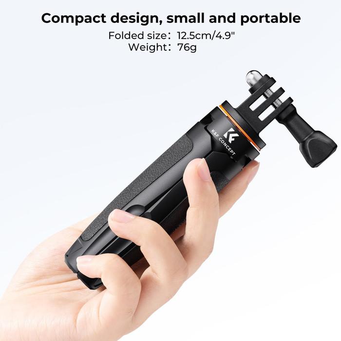 KNF Concept Tripod Mini MS03 / MS10 for Action Camera Smartphone - Black · 4