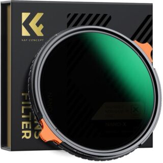 KNF Concept 40.5mm Filter Nano-X Variable ND4-64 + CPL K&F Filter Lensa