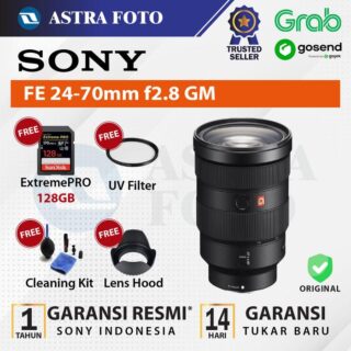 Lensa SONY FE 24-70MM F/2.8 GM - G MASTER - GARANSI RESMI