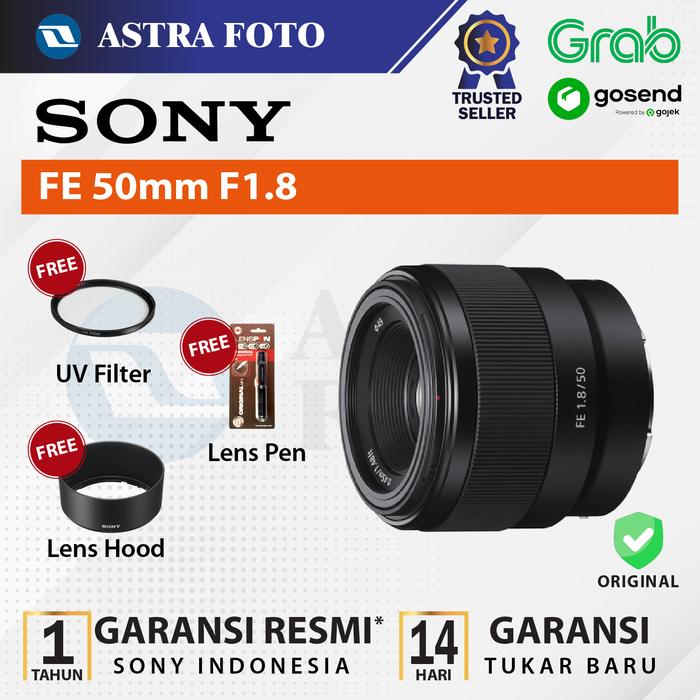 Sony SONY FE 50MM F1.8 LENS MIRRORLESS LENSA FULL FRAME