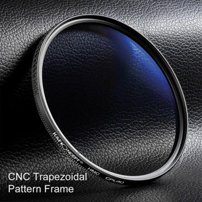 KNF Concept 55mm Slim CPL Filter Multi Coating + German Optics K&F · 6