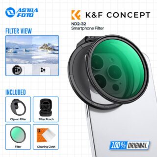 KNF Concept ND2-32 Magnetic Filter Variable for Smartphone Handphone HP K&F Concept