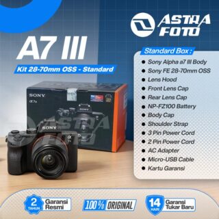 SONY A7III / SONY A7 MARK III KIT 28-70mm - A7M3K - A7 III KIT - Standard
