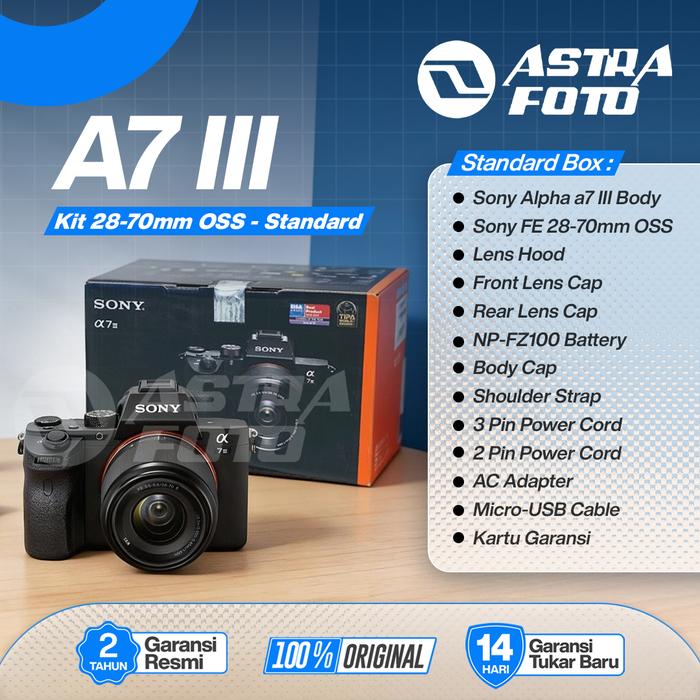 Sony SONY A7III / SONY A7 MARK III KIT 28-70mm - A7M3K - A7 III KIT - Standard