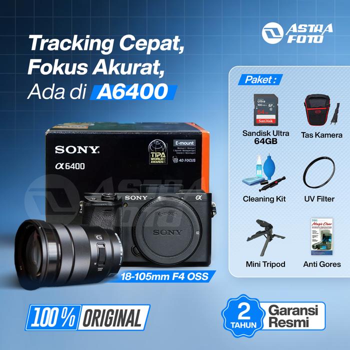 Sony Sony A6400 Body Only & 18-105mm F4 OSS
