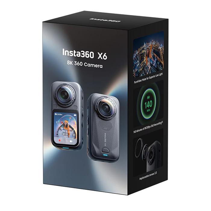 Insta360 X6 Action Camera Standard & Essential Bundle Garansi Resmi Original Insta 360 One X6 - Standard, Tanpa Memory · 6