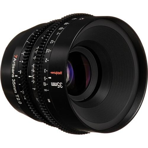 7artisans Spectrum 35mm T2.0 Prime Cine Lens Full Frame Sensor - NIKON Z · 6