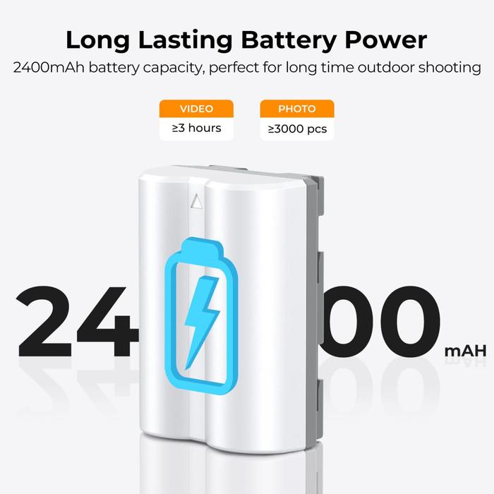 KNF Concept NP-W235 Battery With Type C Fast Charging Port For Fujifilm NPW235 Baterai K&F Concept - 1pc Battery · 9