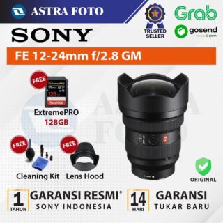 SONY FE 12-24mm f/2.8 GM Lensa Kamera Full Frame Garansi Resmi
