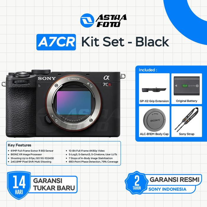 Sony Sony Alpha A7CR Sony A7C R Sony A7CR Mirrorless Camera Body Only - Standard