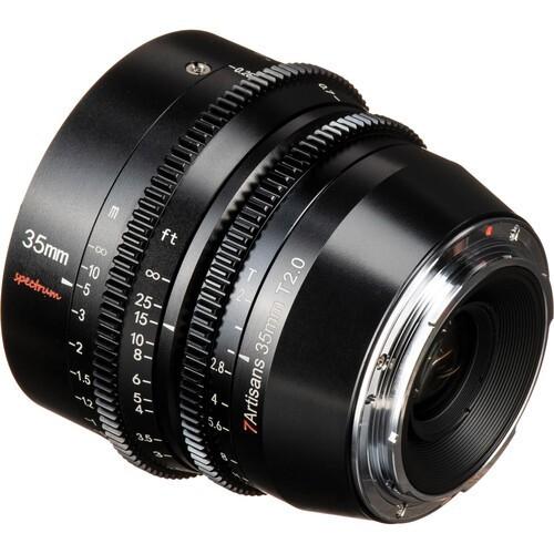 7artisans Spectrum 35mm T2.0 Prime Cine Lens Full Frame Sensor - NIKON Z · 4