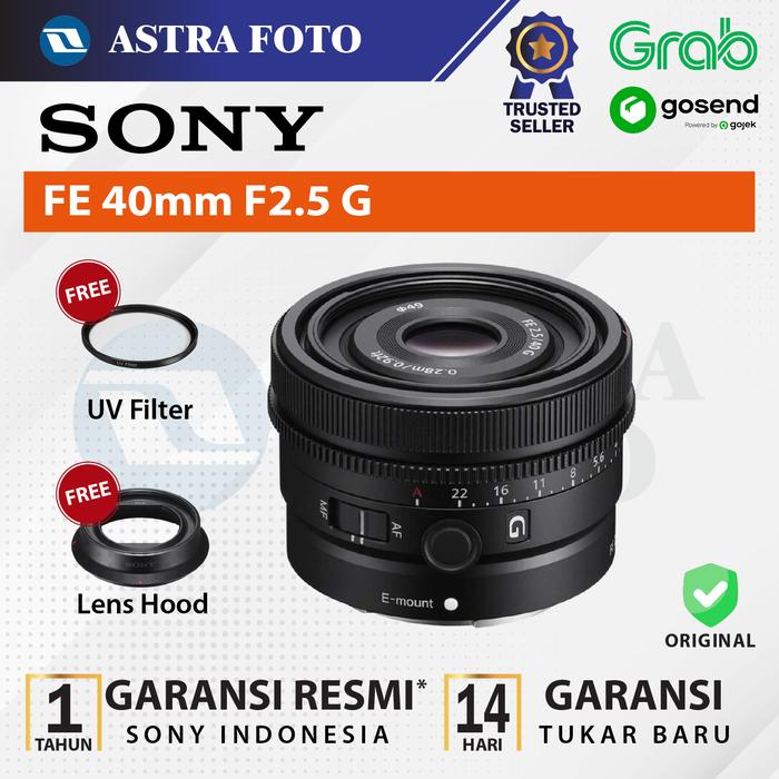 Sony Sony FE 40mm F2.5 G Lens - Lensa Kamera Mirrorless