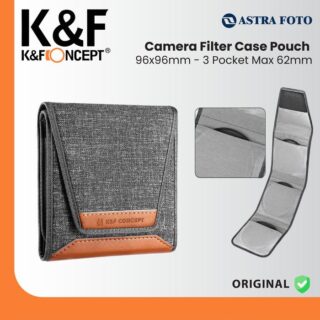 KNF Concept Filter Case 3 Slot Lens Filter Pouch 37-62mm UV CPL ND K&F