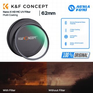 KNF Concept 62mm Nano-X HD MC UV Filter Multi Coating Tempered K&F