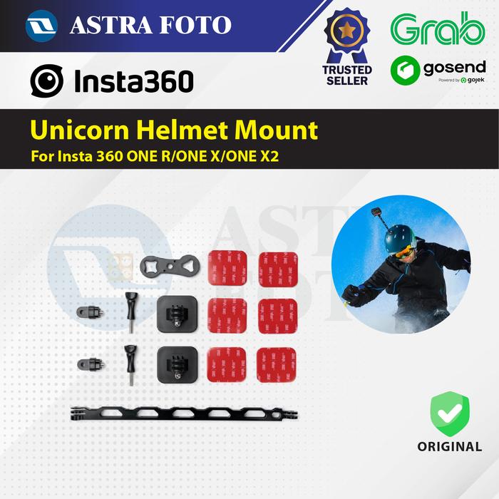 Insta360 Insta360 Unicorn Helmet Mount for Insta 360 One X2 One R One X