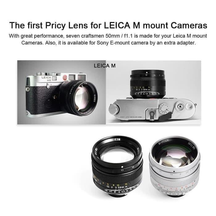 7Artisans 25mm F/1.8 APSC Lens For Sony E Mount - Fujifilm FX - Canon EOS M - M4/3 Lensa Kamera - SONY E · 4