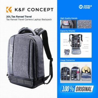 Knf Concept 20L Tas Ransel Travel Camera Laptop Backpack Photography