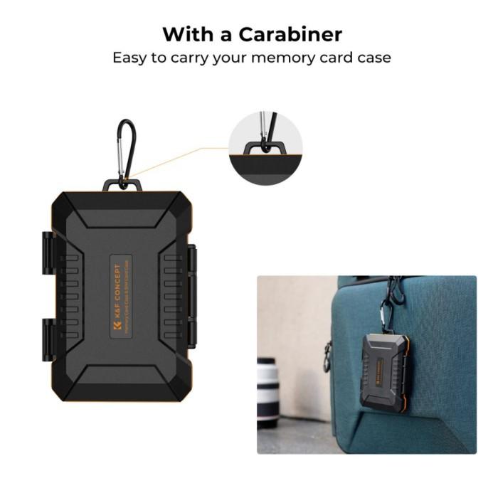 KNF Concept 29-slot memory card case waterproof carrying box K&F · 2