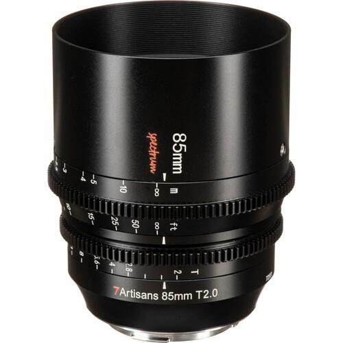 7artisans Spectrum 85mm T2.0 Prime Cine Lens - SONY E · 6