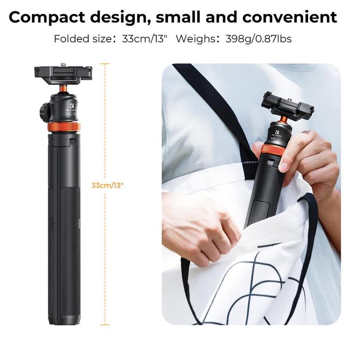 KNF Concept MS08 Tripod Mini Selfie Stick + Remote for Camera & HP Old MS04 · 6