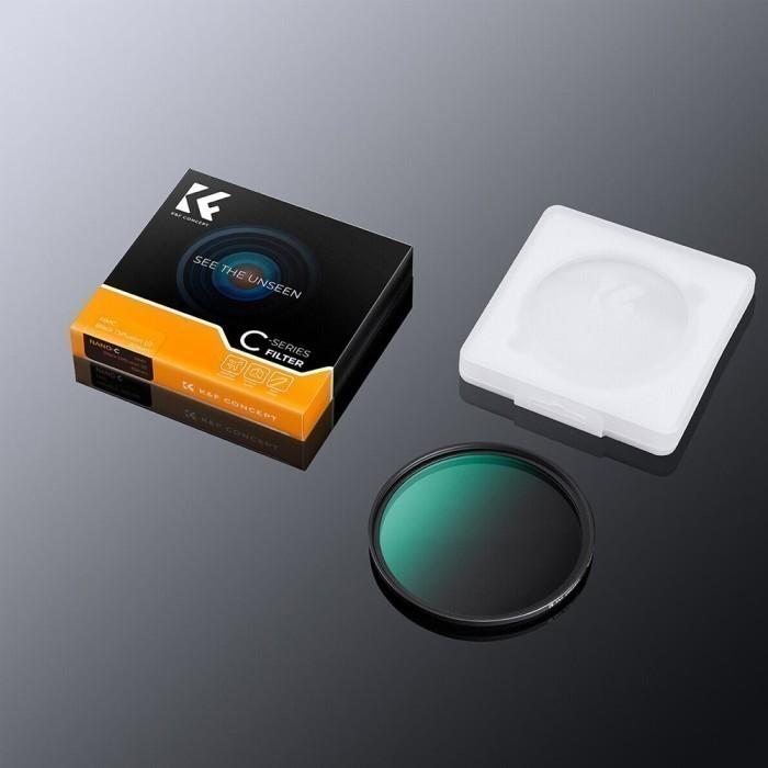 KNF Concept 67mm Lens Filter Nano-C Black Mist 1/8 Filter K&F Concept Black Diffusion · 6