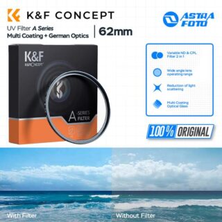 KNF Concept 62mm Filter Slim UV Filter Multi Coating + German Optics