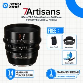 7artisans Spectrum 35mm T2.0 Prime Cine Lens Full Frame Sensor - NIKON Z