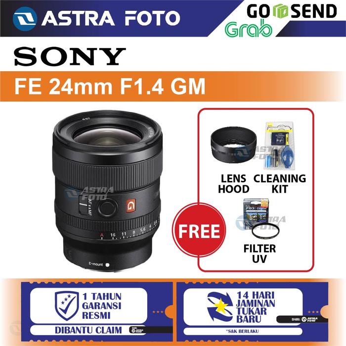 Sony FE 24mm F1.4 GM - G Master Lens - Lensa Full Frame Garansi Resmi · 2