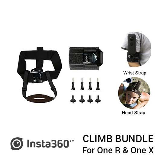 Insta360 Climb Bundle - Insta 360 Head Strap & Wrist Strap ONE R X X2 · 2