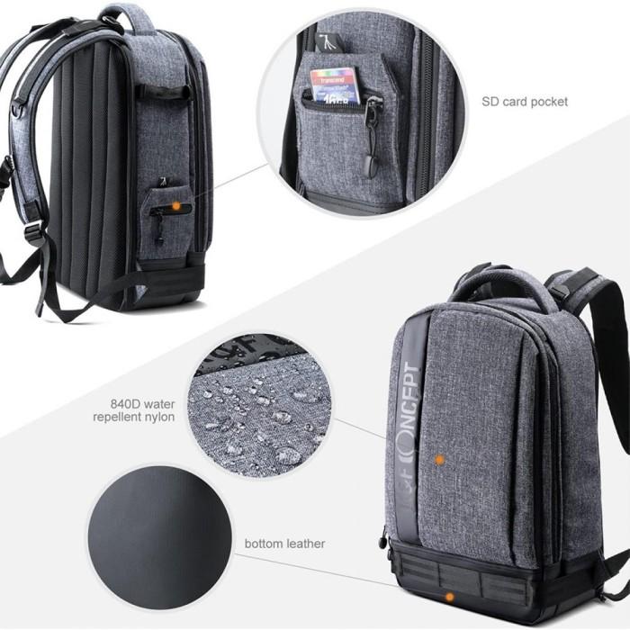 Knf Concept 20L Tas Ransel Travel Camera Laptop Backpack Photography · 2